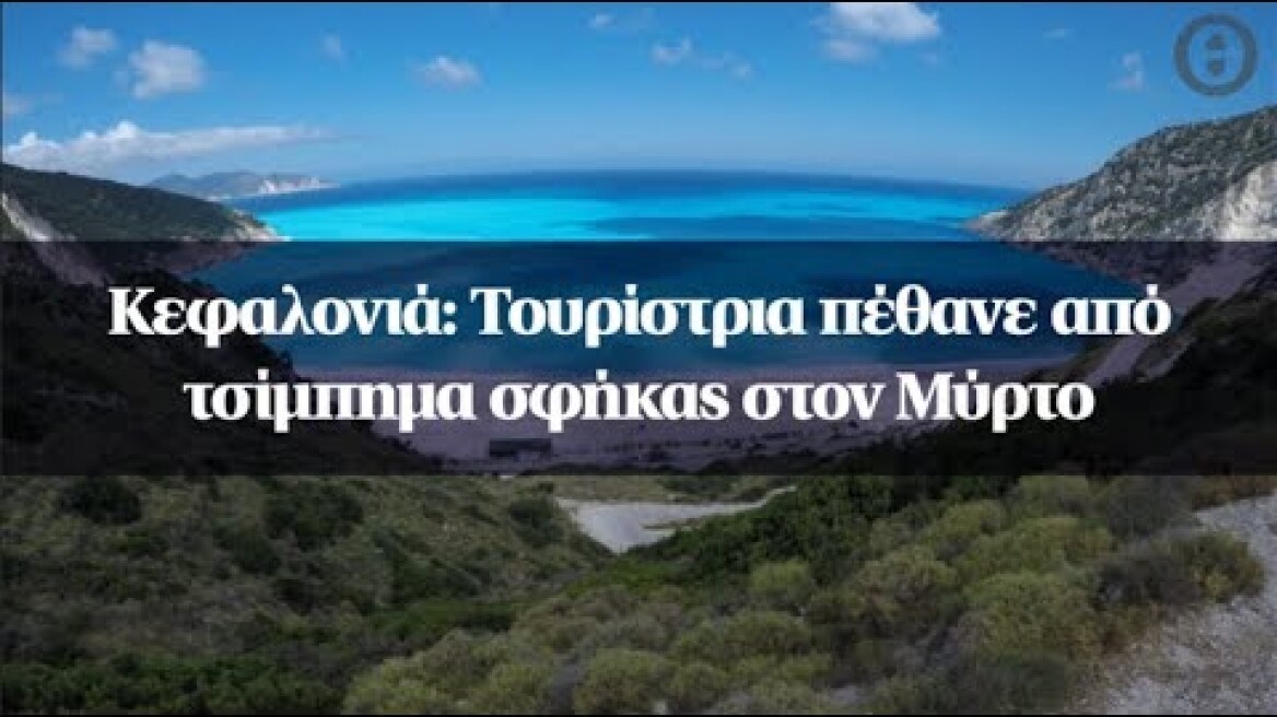 Κεφαλονιά: Τουρίστρια πέθανε από τσίμπημα σφήκας στον Μύρτο