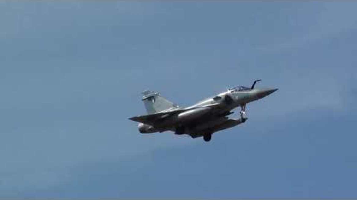 TLP 2018-3 Greece Air Force Dassault Mirage 2000 5EG (547) Landing Albacete LEAB