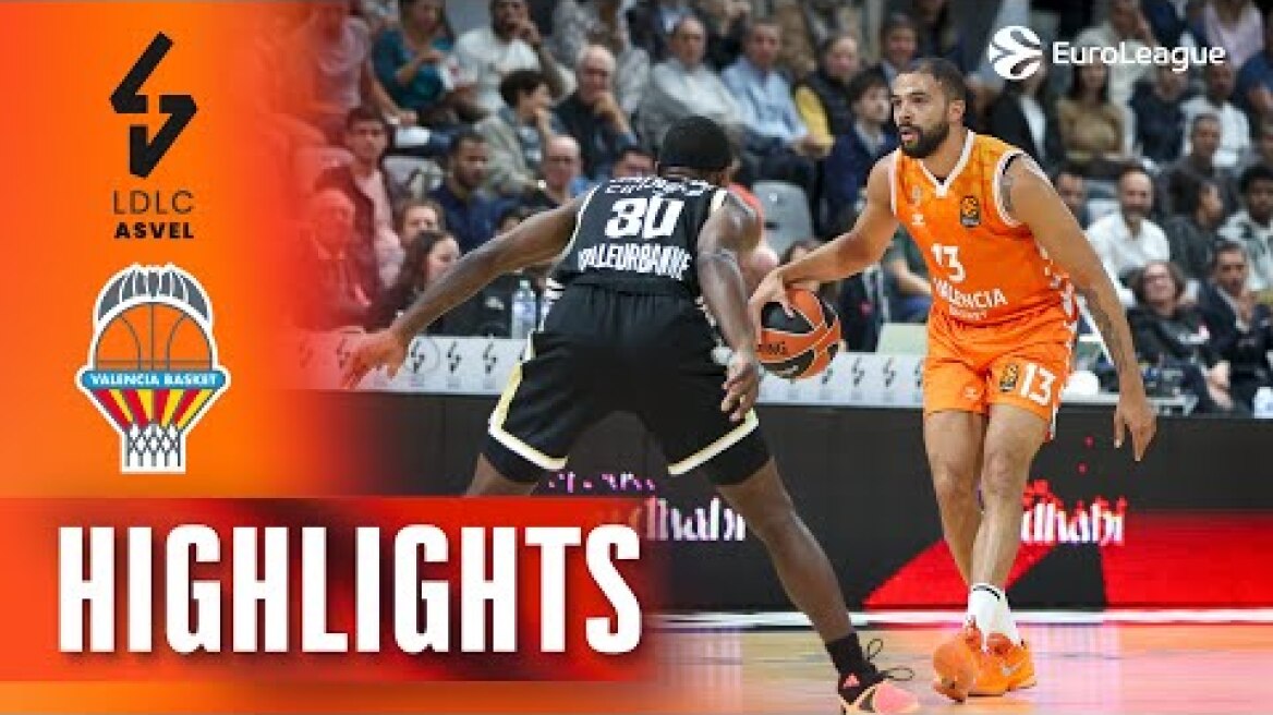 Back-and-Forth Battle | ASVEL - Valencia | R1 BASKETBALL HIGHLIGHTS 2025-26