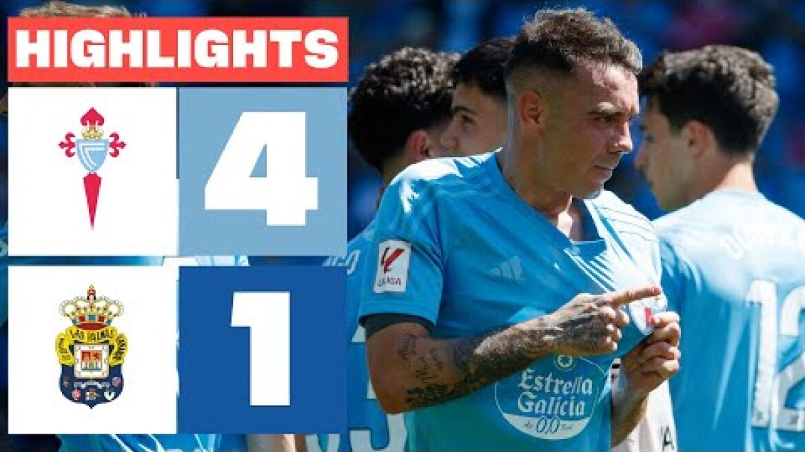 RC CELTA 4 - 1 UD LAS PALMAS | RESUMEN LALIGA EA SPORTS