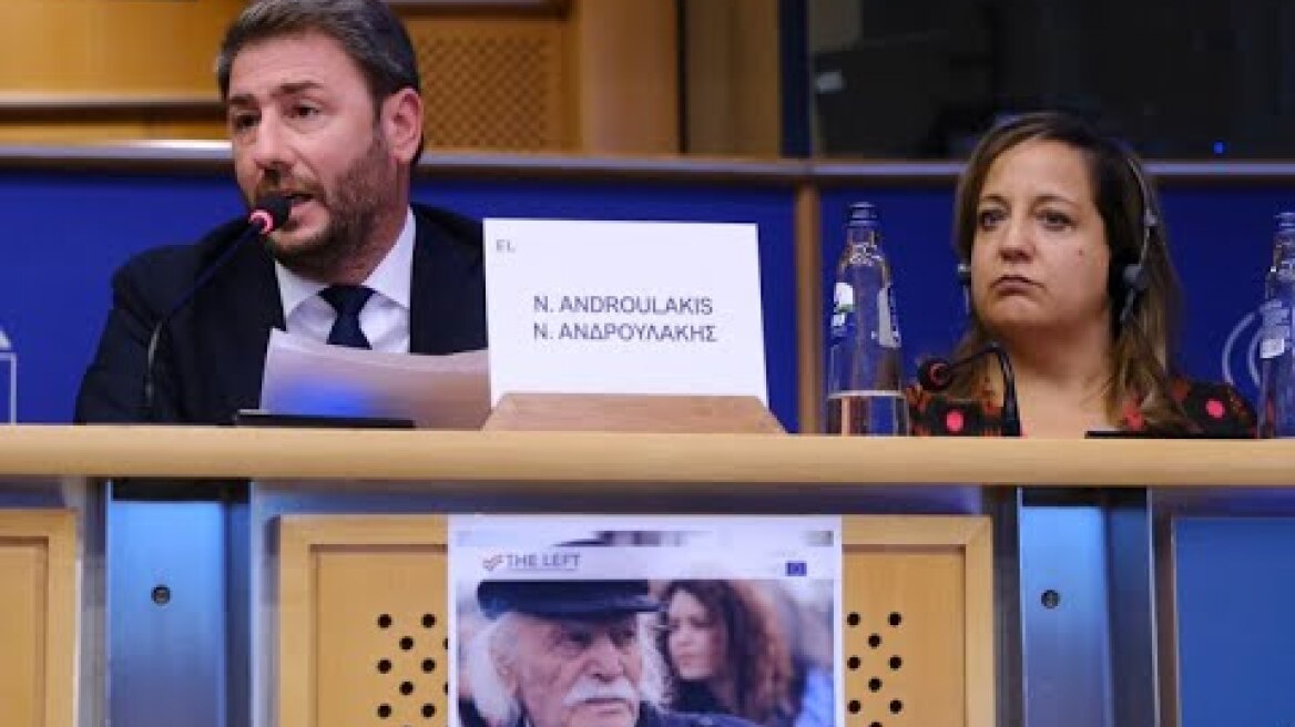 Ομιλία στην εκδήλωση για τα 100 χρόνια από τη γέννηση του Μανώλη Γλέζου στο Ευρωπαϊκό Κοινοβούλιο