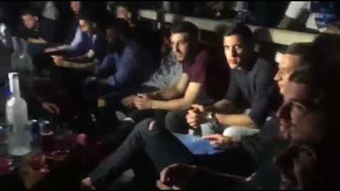 ENWSI.GR Παίκτες στα μπουζούκια μετά το πρωτάθλημα 23/04/2018