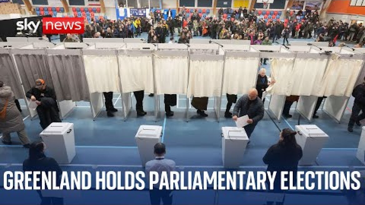 Greenland holding parliamentary elections