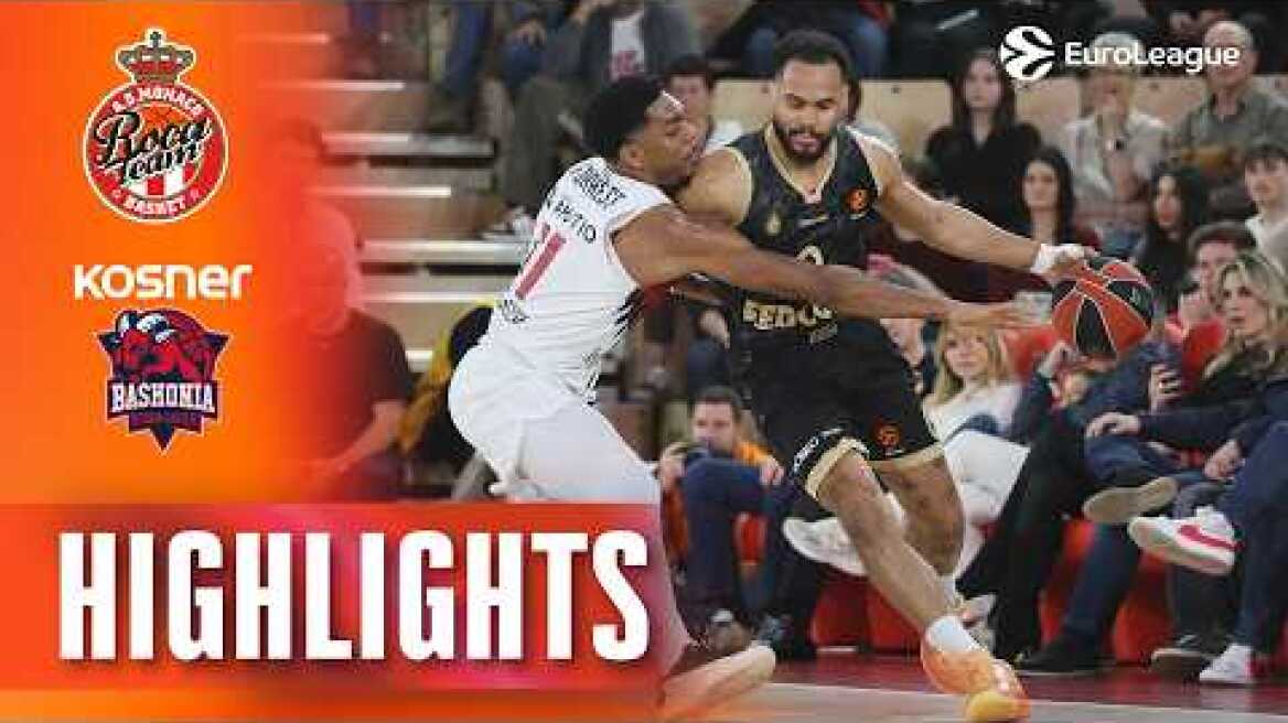 Mike James Breaks The Curse | AS Monaco - Baskonia | R28 BASKETBALL HIGHLIGHTS 2025-26