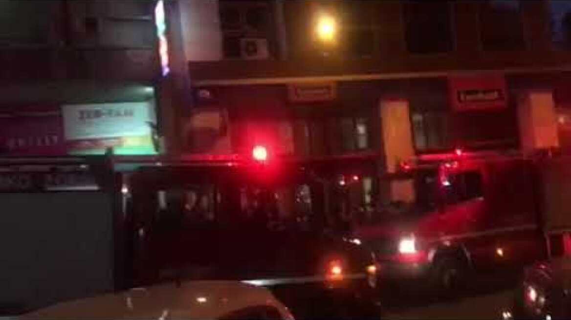 Εκκένωση ξενοδοχείου στο κέντρο της Αθήνας