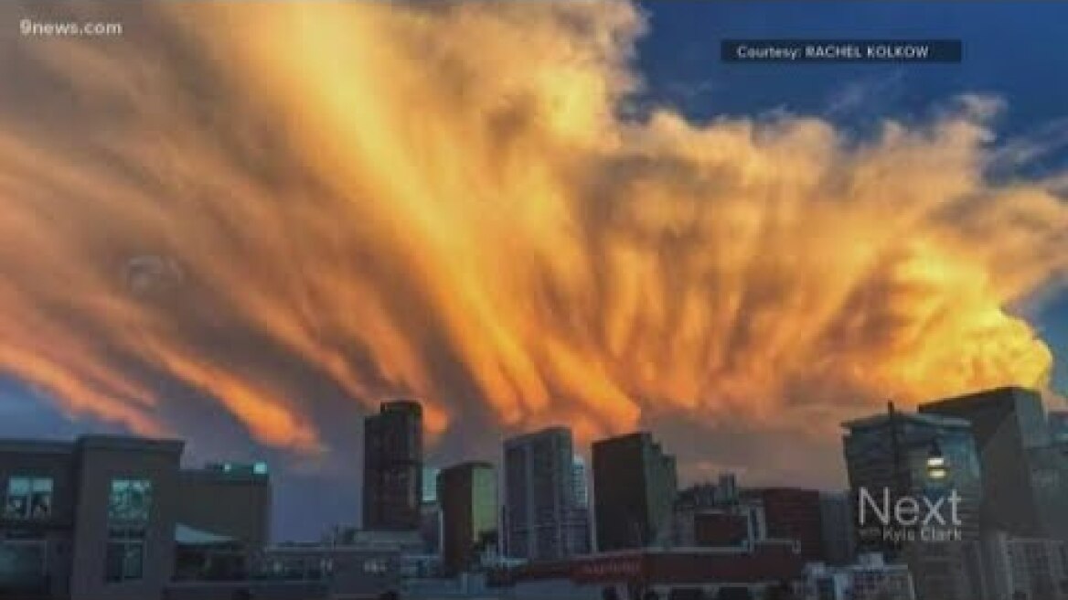 How cumulonimbus and mammatus clouds are formed