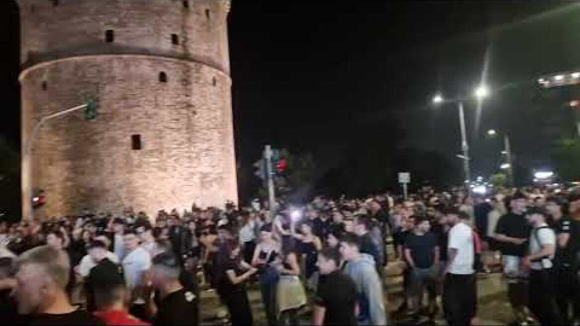 Πανηγυρισμοί στον Λευκό Πύργο