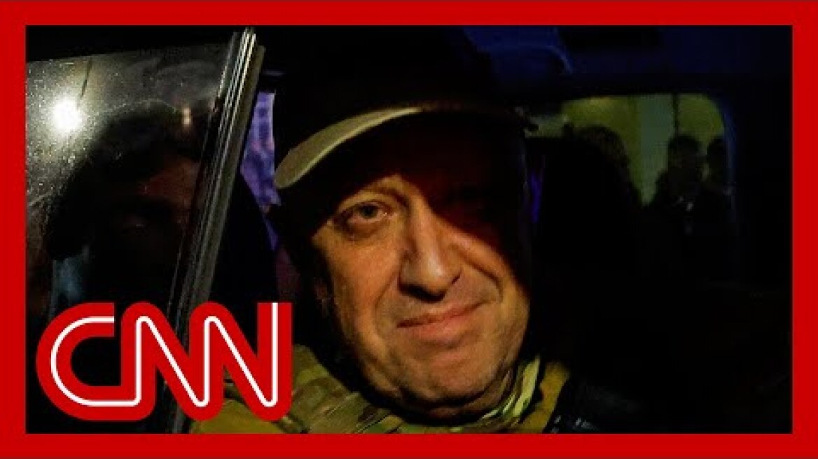 Video shows Wagner boss leaving Russian military headquarters