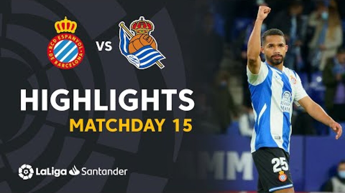 Resumen de RCD Espanyol vs Real Sociedad (1-0)