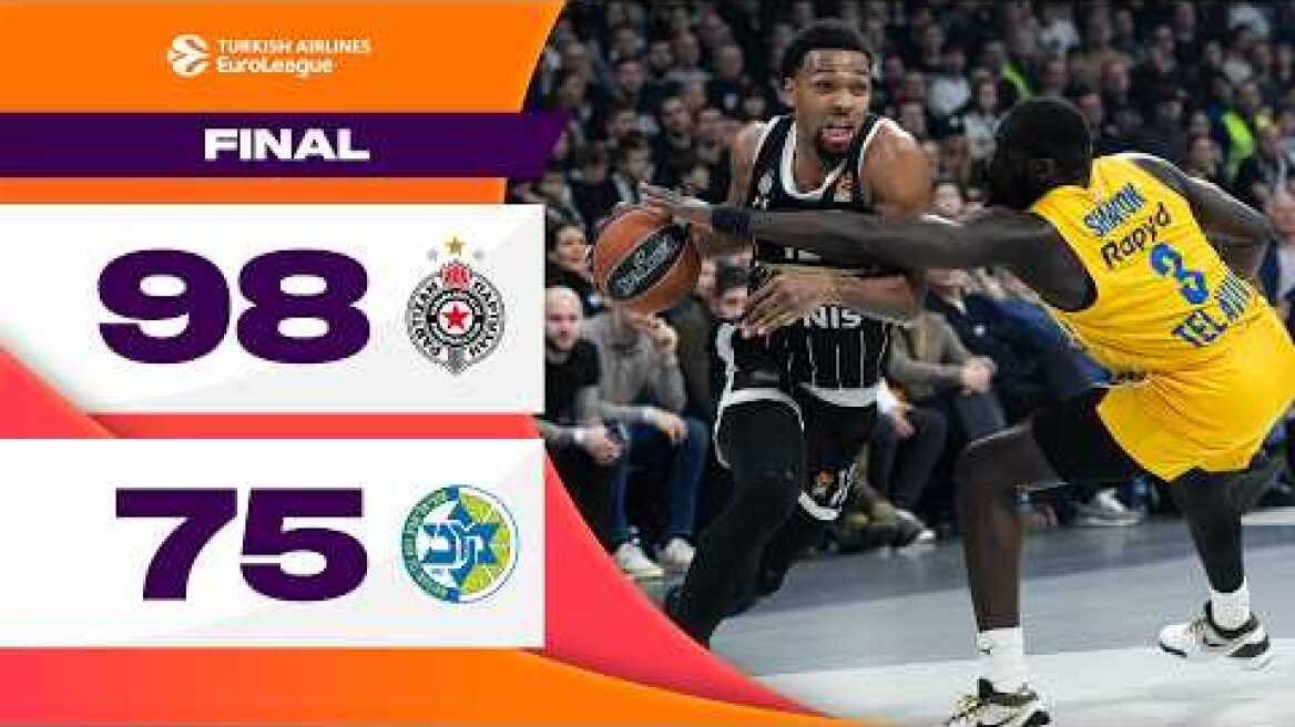 CRUSHING 29-Point STATEMENT Win | Partizan  - Maccabi | BASKETBALL HIGHLIGHTS R19 2024-25