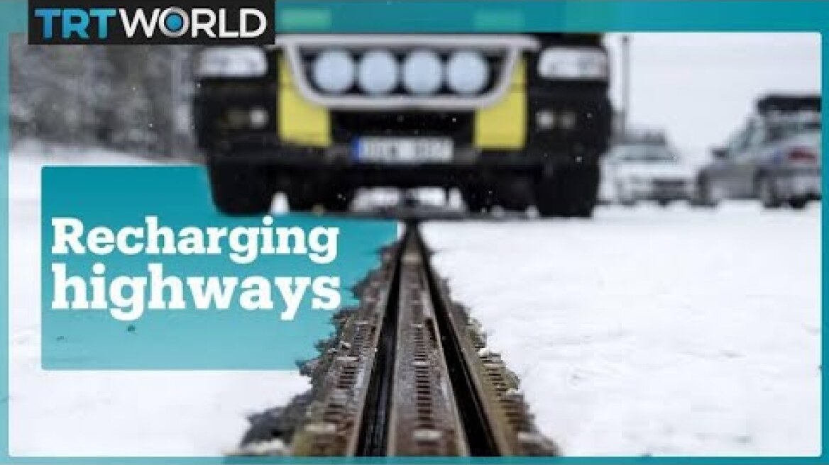 Sweden debuts the world's first electrified road