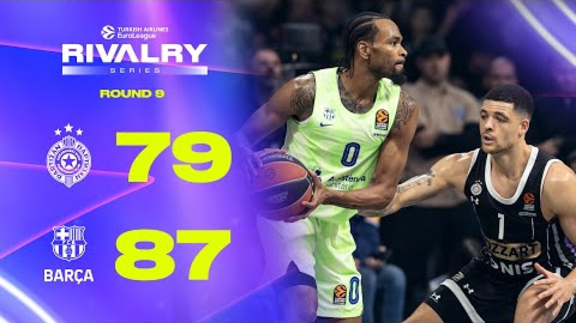 Road Win and First Place | BARCELONA Edges PARTIZAN for Top Spot | BASKETBALL HIGHLIGHTS R9 2024-25