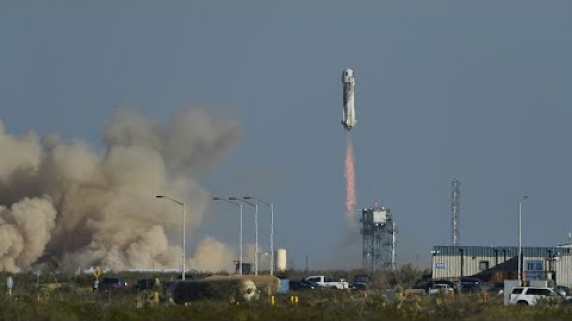 'Star Trek' actor William Shatner blasts off into space