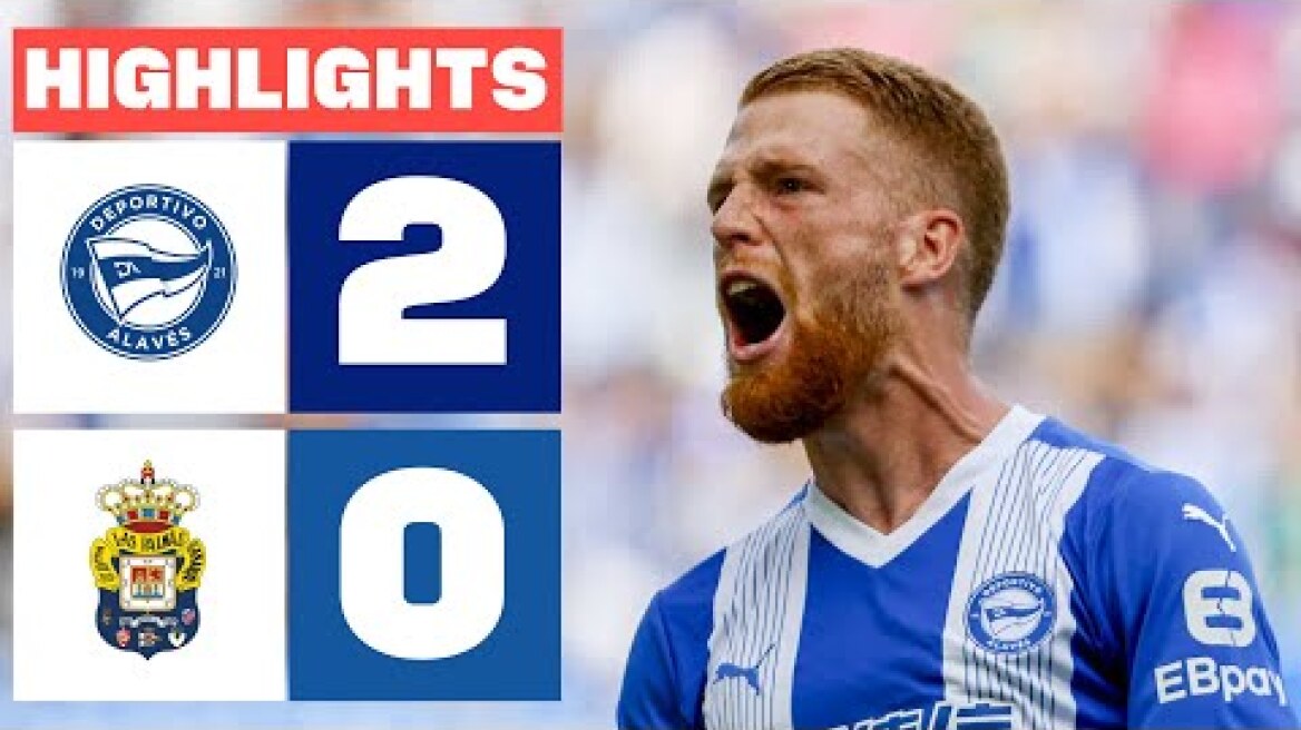 DEPORTIVO ALAVÉS 2 - 0 UD LAS PALMAS | RESUMEN LALIGA EA SPORTS