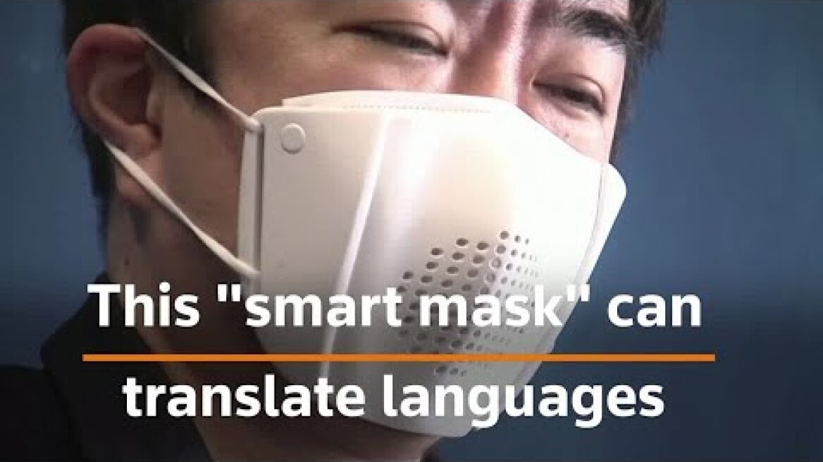 Japan creates speech-translating 'smart mask'