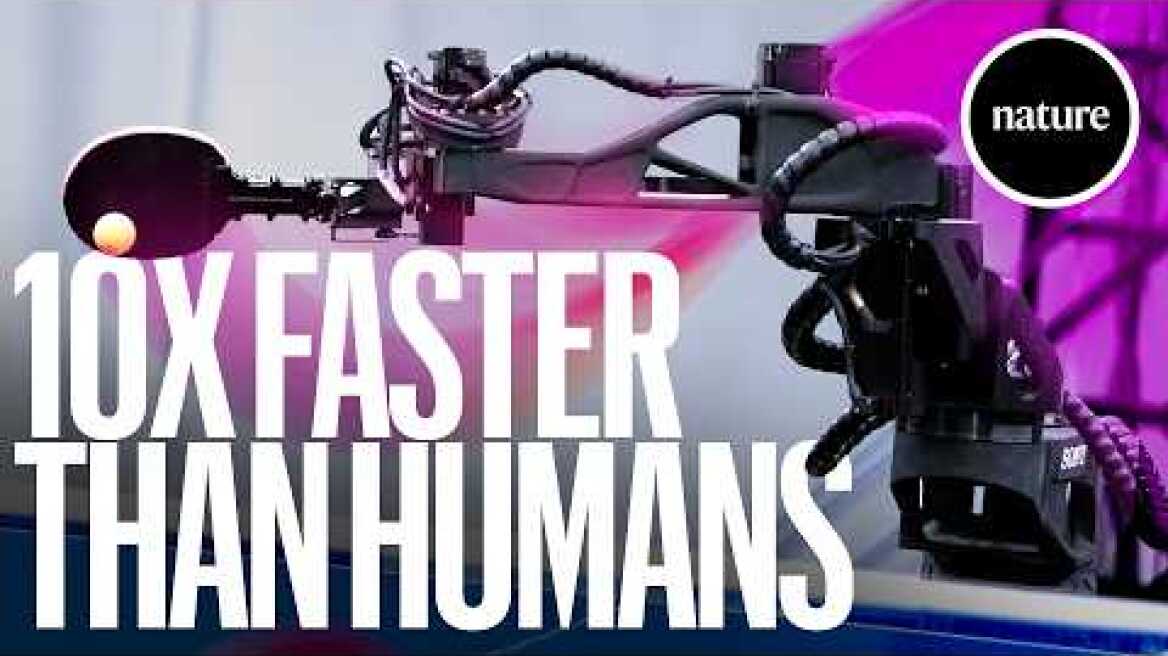 This robot can beat you at table tennis