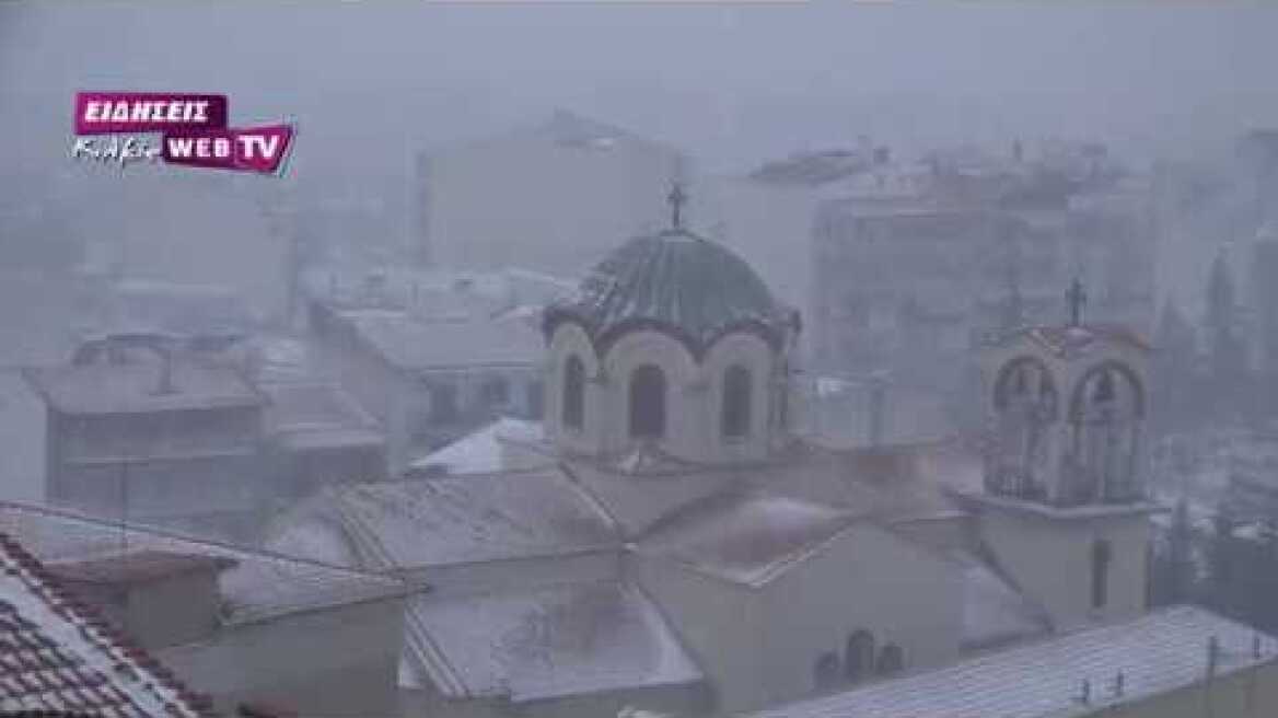 Στα λευκά το Κιλκίς-Eidisis.gr webTV