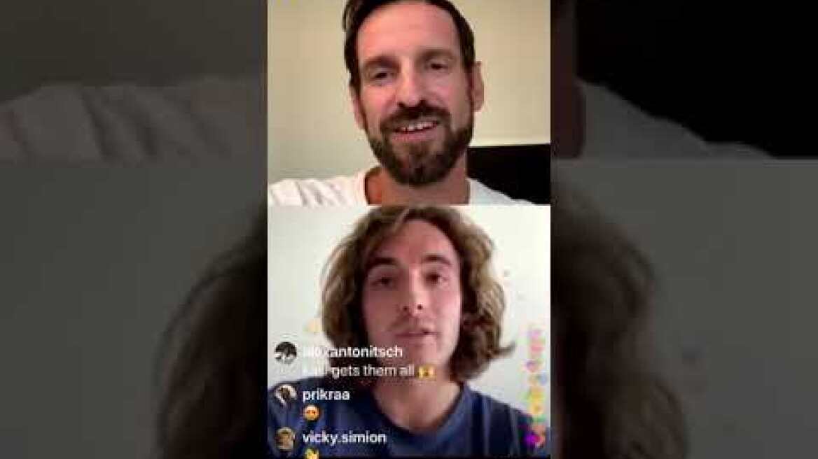 Kasi Talk with Stefanos Tsitsipas and Dominic Thiem