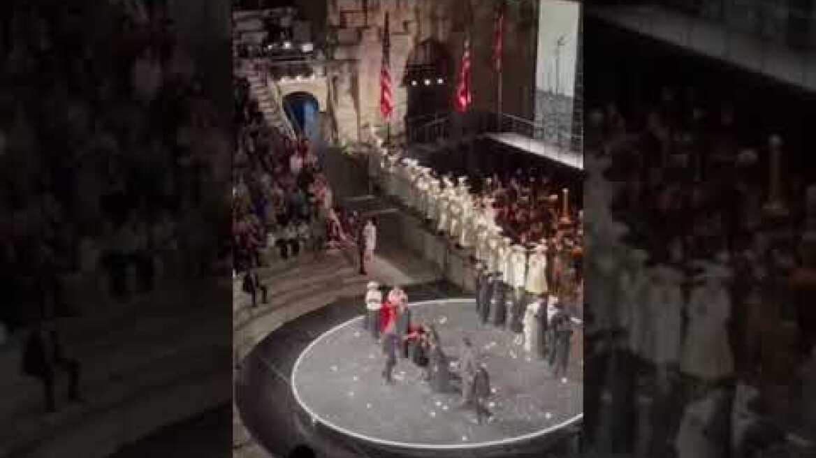 Ηρώδειο: Ατύχημα στη σκηνή για την «Μαντάμα Μπαττερφλάι»