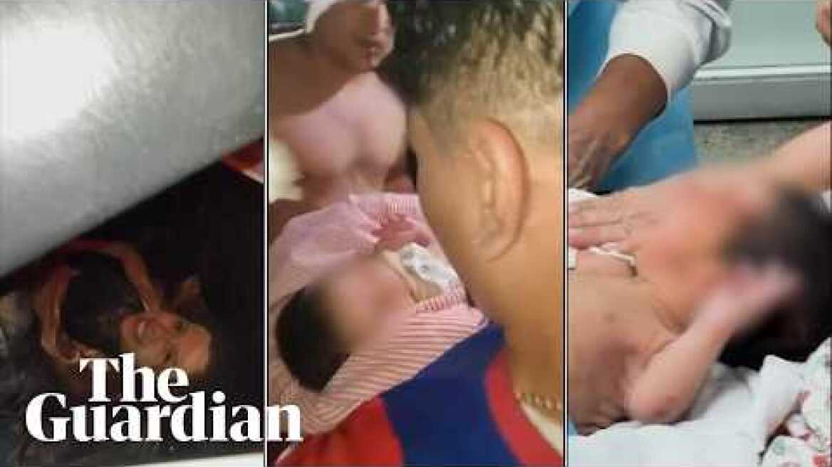 Mother and baby rescued from rubble 32 hours after Venezuela earthquakes