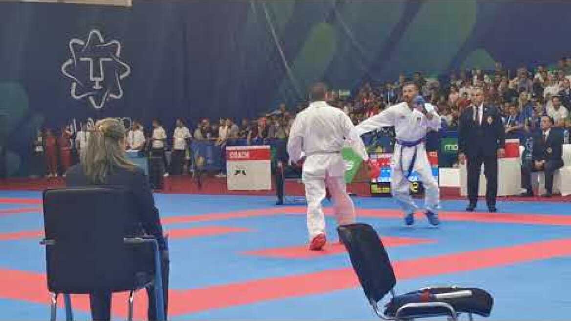 O χρυσός τελικός του Διονύση Ξένου που έδωσε το πρώτο μετάλλιο στην Ελλάδα