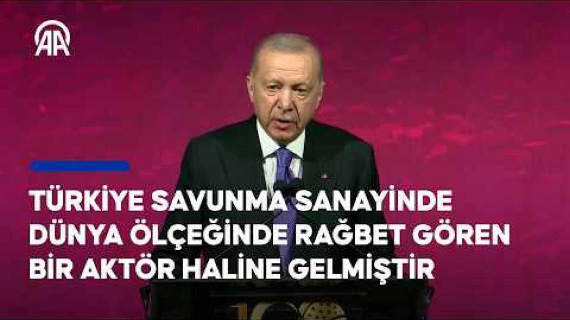 Cumhurbaşkanı Erdoğan, "100 Yıllık Dostluk: Türkiye-ABD" etkinliğinde konuştu