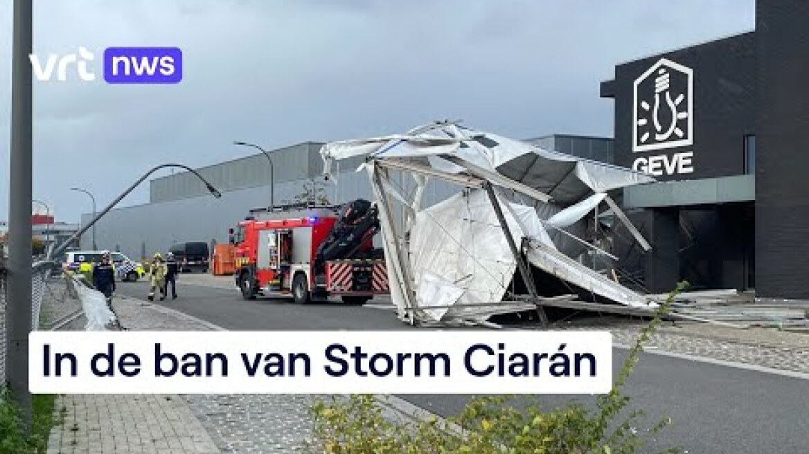 Ciarán: geen records gebroken, maar geen storm in glas water