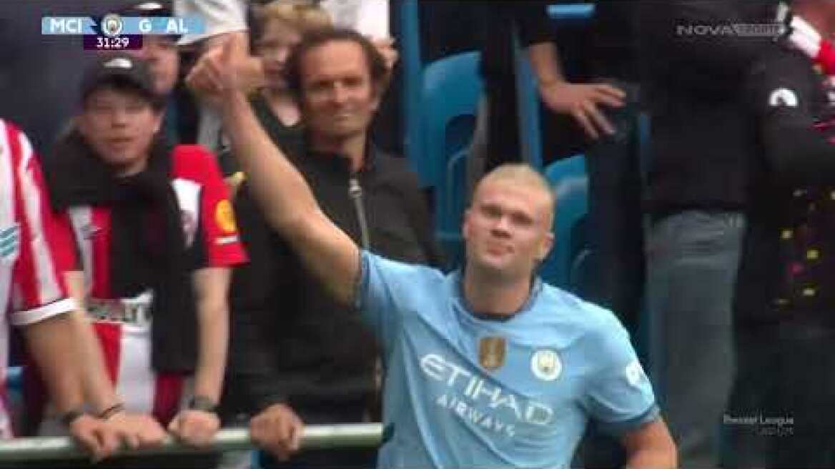 Μάντσεστερ Σίτι-Μπρέντφορντ: 2-1 (MD 4, 14/09/2024)