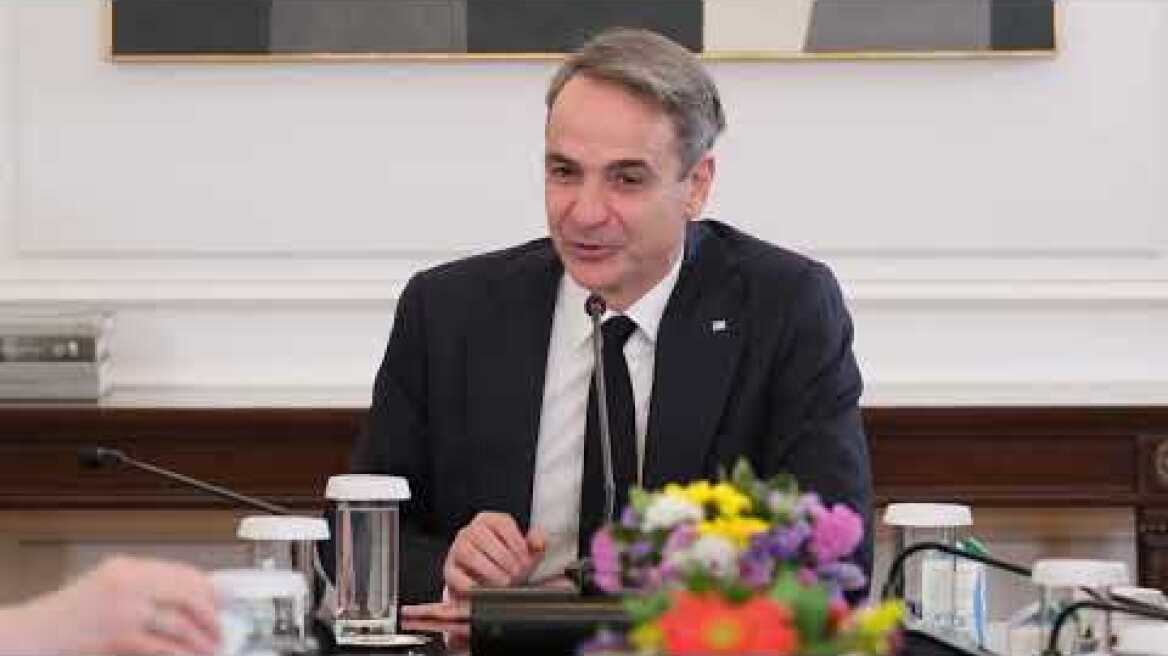 Συνάντηση Κυριάκου Μητσοτάκη με αντιπροσωπεία του Κογκρέσου των ΗΠΑ