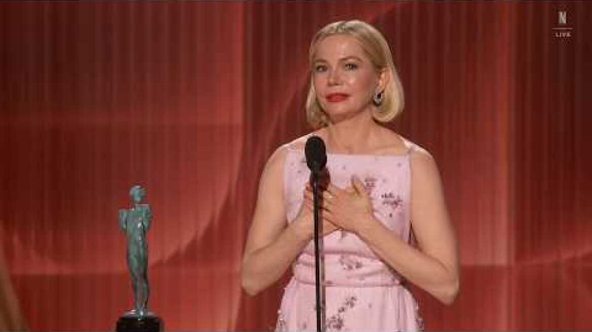 Michelle Williams: Award Acceptance Speech | 32nd Annual Actor Awards