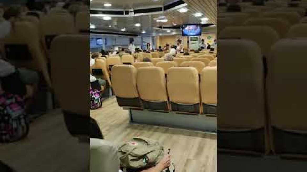 Διαπληκτισμοί πληρώματος με επιβάτες στο seajet