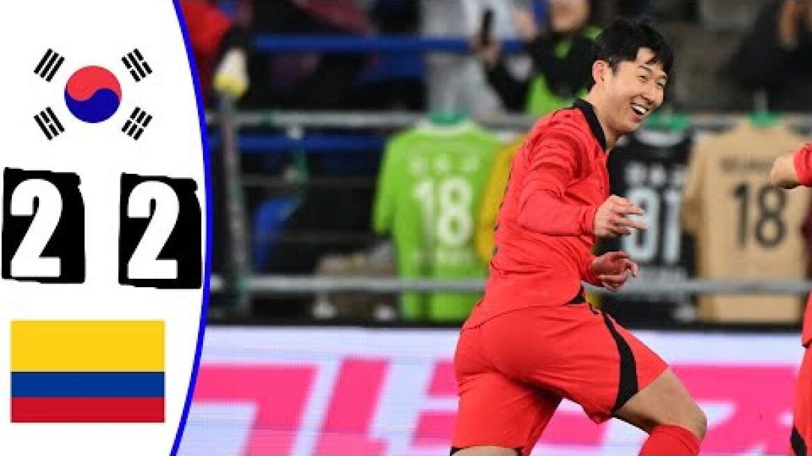 South Korea vs Colombia 2-2 All Gоals & Extеndеd Hіghlіghts - 2023