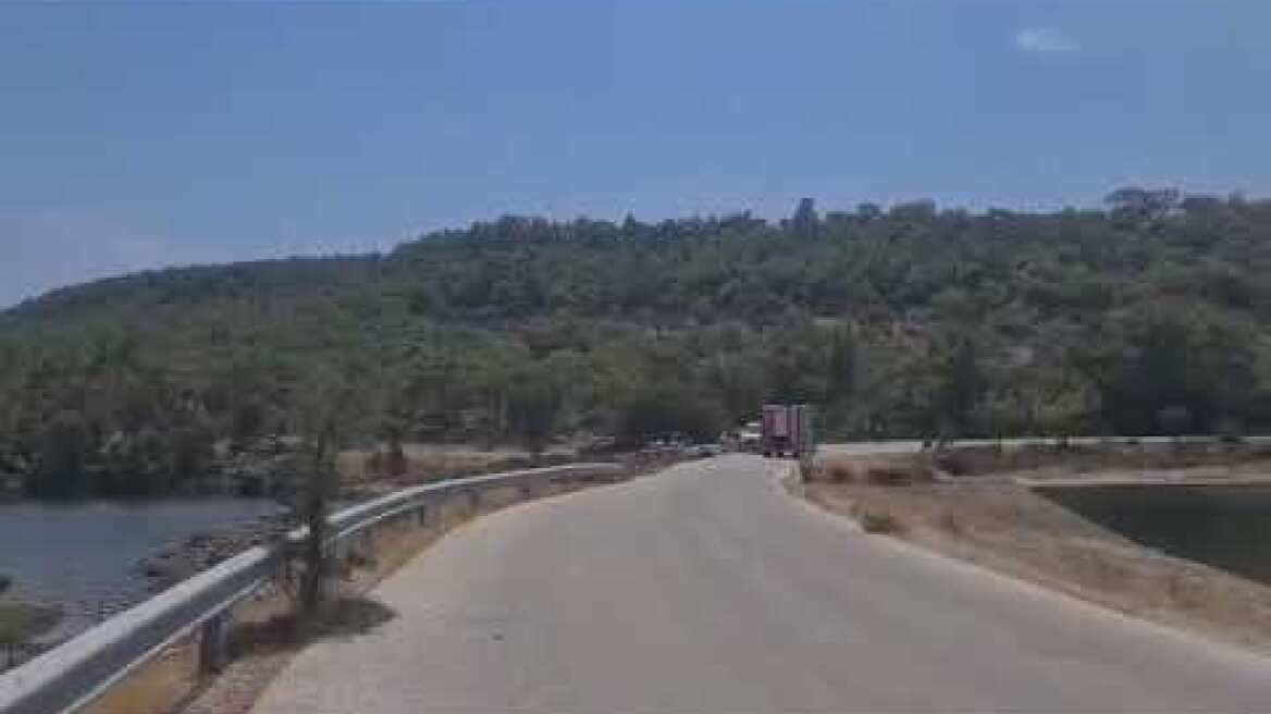 Φωτιά σε δασική έκταση κοντά στο Ιερό Μέσσων (Μέρος 3)