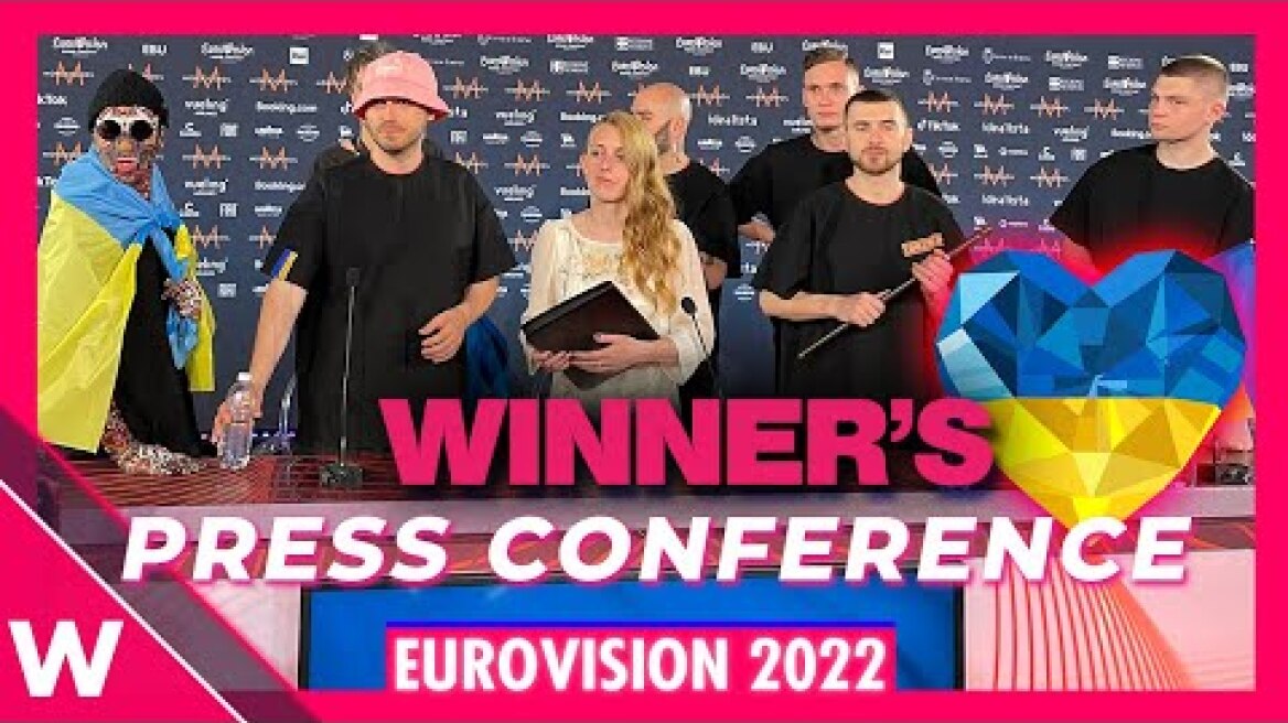 Kalush Orchestra Eurovision 2022 Winner's Press Conference