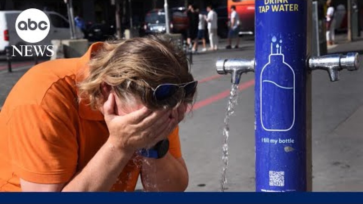 Heat wave scorches Europe with record-breaking temperatures