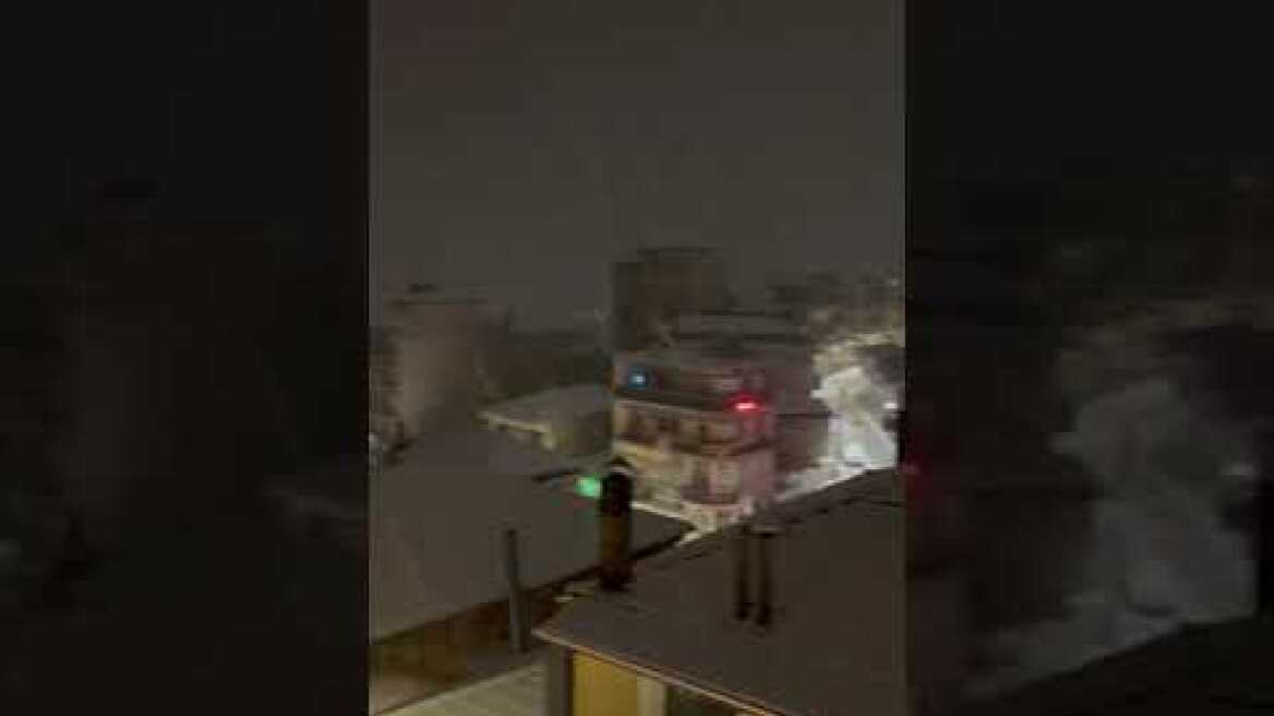 Χιόνια στο Καρπενήσι