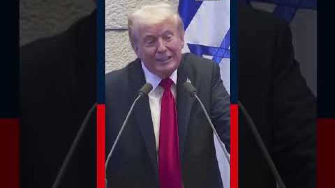 Trump Says He’s Ready for a Deal With Iran During Knesset Address | Trump Speech At Israeli Knesset