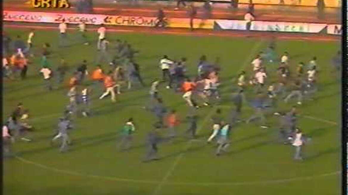 Maksimir chaos: May 13, 1990 (short news version)