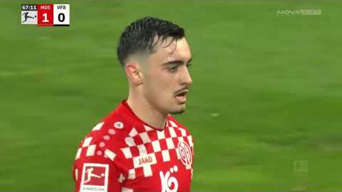 Μάιντς-Στουτγκάρδη: 2-0 (MD 19, 25/01/2025)