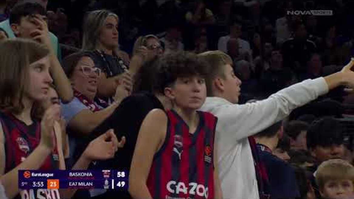 Euroleague: Η Βαλένθια έριξε τον Παναθηναϊκό από την κορυφή, διπλό 8άδας η Μπαρτσελόνα, νίκες για Μπασκόνια και Βίρτους Μπασκόνια – Αρμάνι Μιλάνο: 88-78 (MD 14, 05/12/2025)