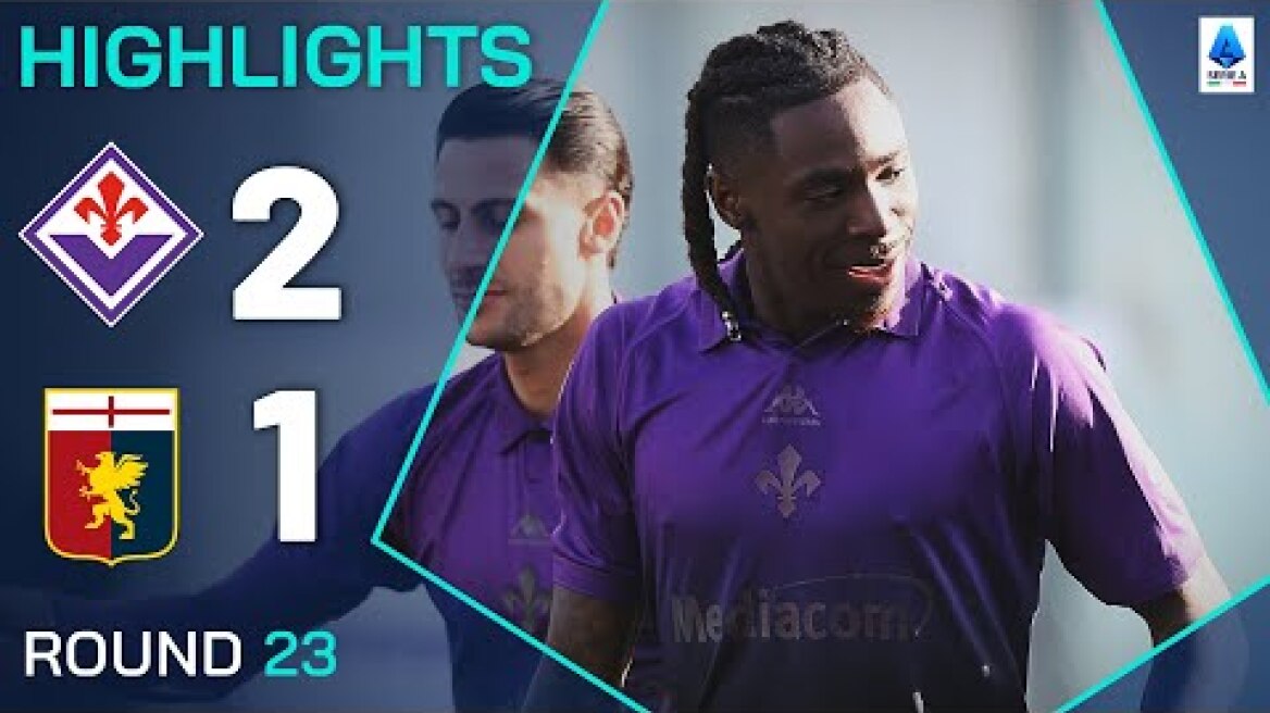 FIORENTINA-GENOA 2-1 | HIGHLIGHTS | La Viola Secure First Home Win Since December | Serie A 2024/25