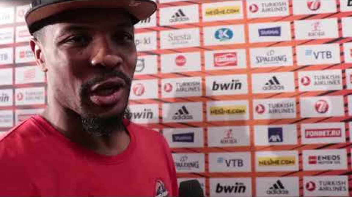 Kyle Hines after winning EuroLeague