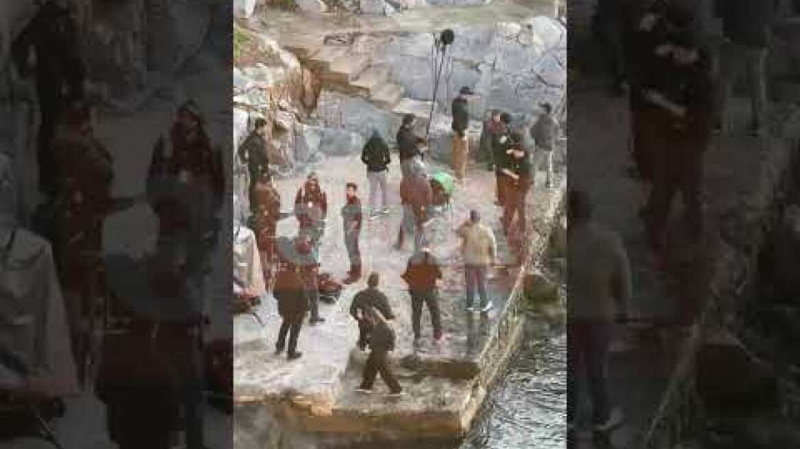 Εικόνες απο τα γυρίσματα της ταινίας του Μπραντ Πιτ στην Ύδρα