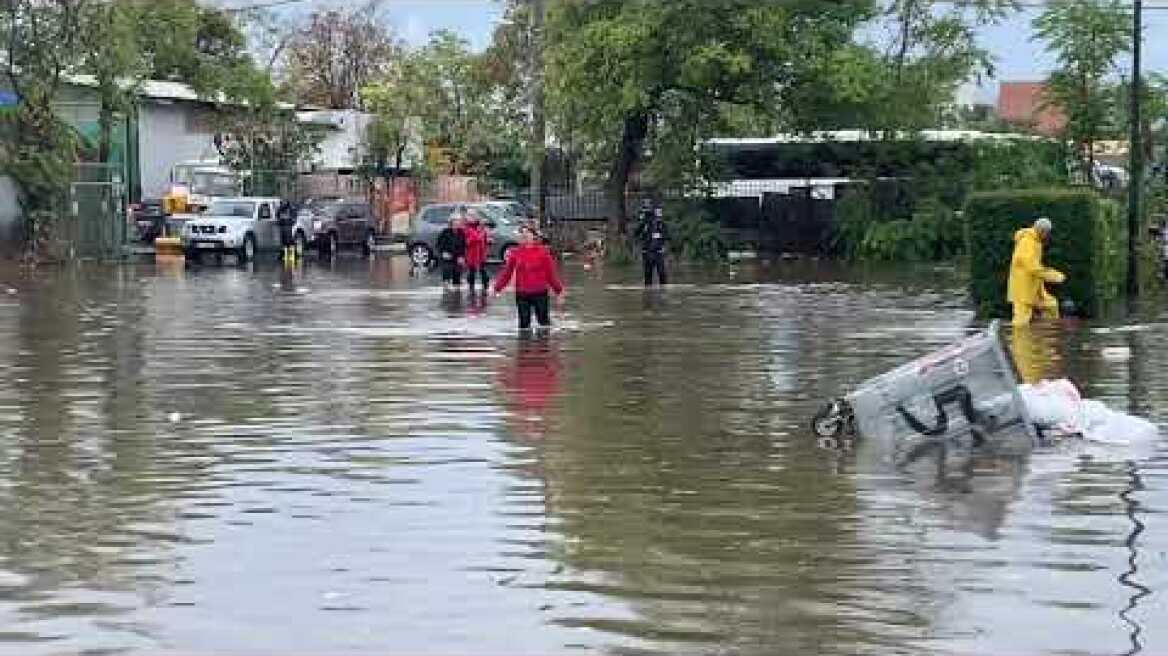Βίντεο σοκ στον κολωνο