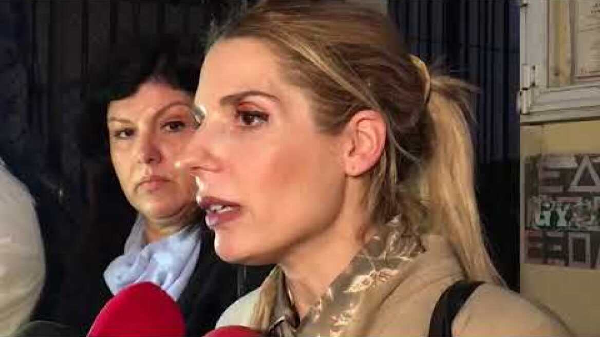 Η δικηγόρος της 47χρονης - Κατερίνα Τσιώνα