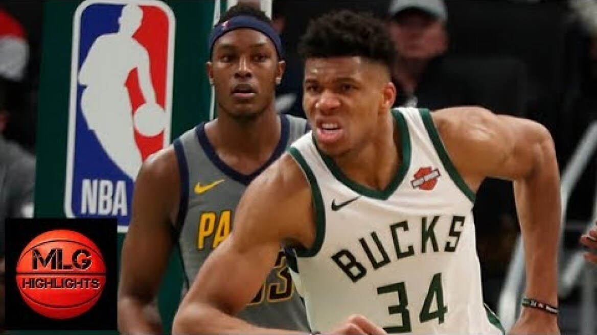 Milwaukee Bucks vs Indiana Pacers Full Game Highlights | March 7, 2018-19 NBA Season