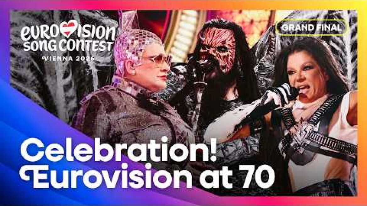 Celebration! Eurovision at 70 | Interval Act | Grand Final | Eurovision 2026 | #UnitedByMusic ​​🇦🇹