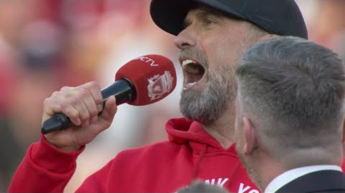 Jurgen Klopp Sings &quot;Arne Slot La La La La La&quot;