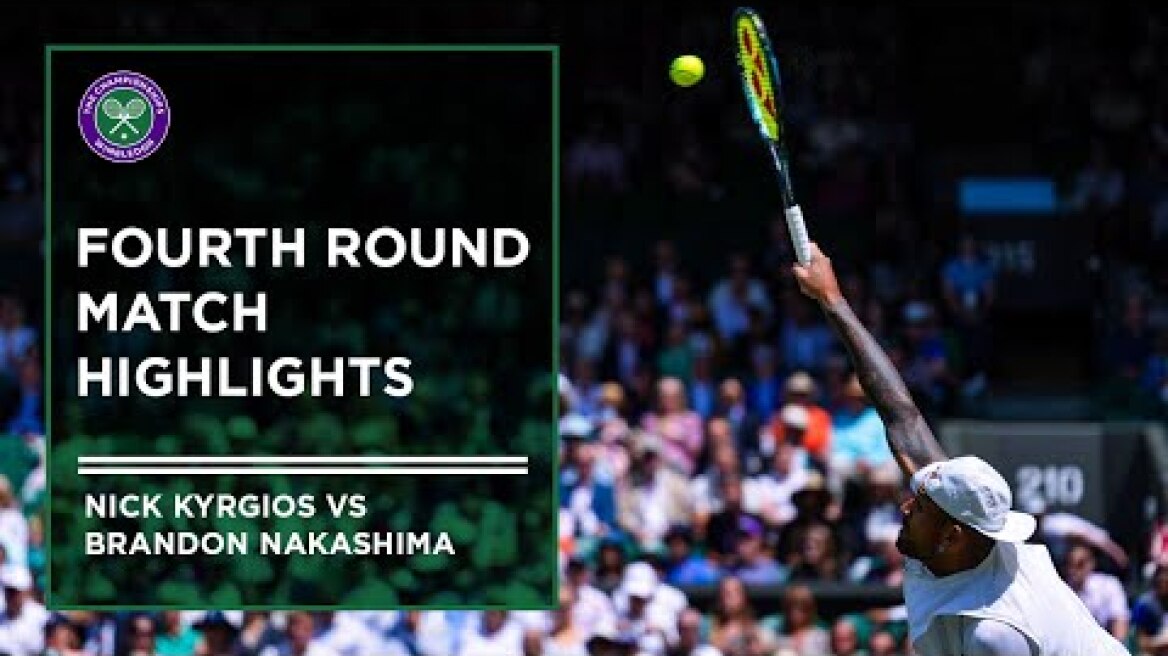 Brandon Nakashima vs Nick Kyrgios | Match Highlights | Wimbledon 2022