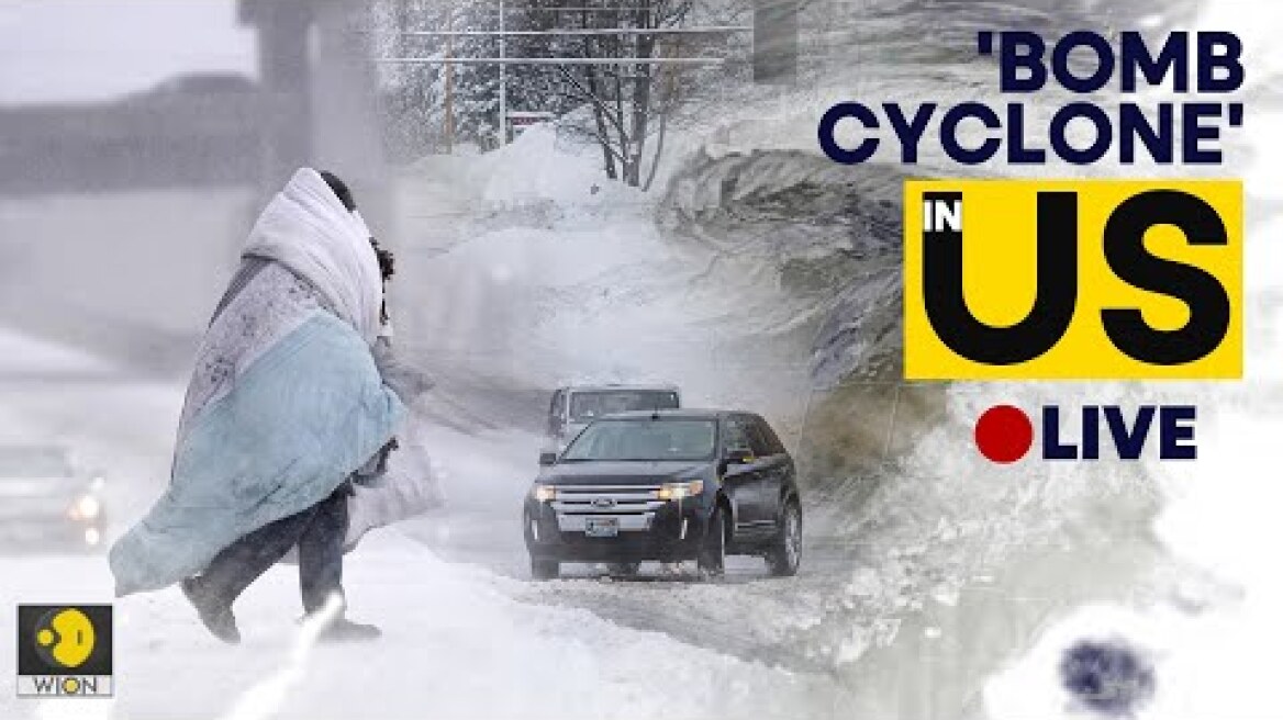 U.S. winter storm live: Dozens dead as 'bomb cyclone' rips through North America | WION live